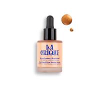 Bronzer Liquido 99% Naturale 30 ml - Siero Bronzante all'Acido Ialuronico - Effetto Istantaneo - Gocce Bronzanti Anti-Inquinamento - Bronzeur Vegan - Made in France - La Crique Beauty