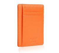 Bronzi® Portafoglio Porta Carte di Credito Portafoglio Uomo Slim Porta Carte
