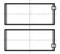 Bronzina biella 79389600 KOLBENSCHMIDT per DAF IVECO AVIA SOLARIS GINAF BMC FAP