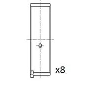 Bronzina biella BB2000-STD FAI AutoParts per NISSAN ALMERA TINO PRIMERA PICK UP