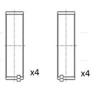 Bronzina biella BB2027-STD FAI AutoParts per MINI BMW