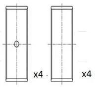 Bronzina biella BB2028-STD FAI AutoParts per AUDI VW SEAT SKODA FORD