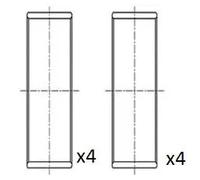 Bronzina biella BB2067-STD FAI AutoParts per RENAULT NISSAN