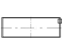 Set di cuscinetti dell'albero a gomiti MAHLE 001 HL 20044 000