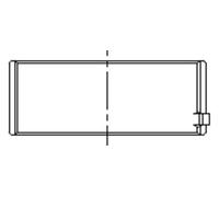 MAHLE ORIGINAL 001 PL 21967 025 Bronzina di biella