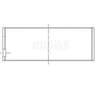 Bronzina biella Rivestimento galvanico 099 PL 10198 025 MAHLE per IVECO KRAMER