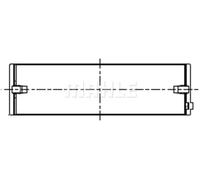 Cuscinetto albero a gomiti compatibile con 081 HL 21839 050