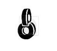 Bronzina cuscinetto Barra stabilizzatrice PER Toyota Corolla Compact 1.6 66 KW 9