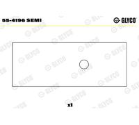 Bronzina cuscinetto, Biella per FORD PEUGEOT TALBOT UMM 504 505 604 ALTER J7 J9