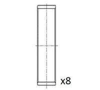 Bronzina di biella per AUDI FORD SEAT SKODA VW A1 A2 A3 A4 A4 Allroad A5 A6 A7 A