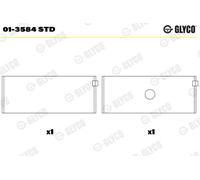 Bronzina di biella per MERCEDES-BENZ MULTICAR PUCH SSANGYONG 124 190 CLASSE C CL