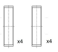 Bronzina di biella per OPEL SAAB VAUXHALL 9-5 ANTARA ASTRA CASCADA INSIGNIA ZAFI