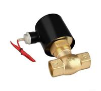 Bronzo Elettrovalvola 24V DC per Vapore Acqua Olio Aria (US-15) | Bobina da 24 V CC, normalmente chiusa, per caldaia a vapore, approvvigionamento d'acqua, trasferimento di olio leggero