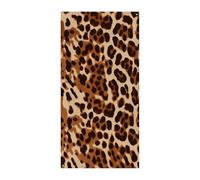 Bronzo Marrone Stampa Animale Copertura Della Porta Banner Party Decor Forniture Portico Appeso Banner Personalizzazione Festone Per Vacanze Compleanno Giardino Prato