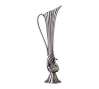 Bronzo Metallo Vasi Pavoni Intaglio Vintage Antichi Disposizioni floreali Contenitore Per Le Case Tradizionali Moderni Styling Eleganti Case Decori Vasi