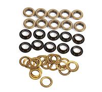 Bronzo Nero Oro Rotondo Occhiello Occhielli passacavi di Grande Diametro Decorazione Fai da Te Accessori Gioielli Sostituzione(12mm)