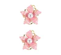 Brooch for Formal Dress Enamel Crystal Rose Tulip Summer Pins Back Nature Lapel Pin Sweater Clips Alloy