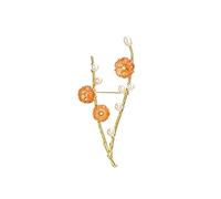 Brooch Pin for Women Elegant Pearl Brooch Pin Gold Plated 925 Silver Brooch Personalized Flower Pin for Women Bridal Wedding Corsage Jewelry Gifts Br