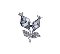 Brooch Pin for Women Fashion Brooches for Women Crystal Elegant Brooch Pins Scarf Shawl Coat Dress Decoration Accessories Jewellery-Breastpin for Wed