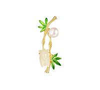 Brooch Pin for Women Women Bamboo Cicada Brooch -Retro Temperament Brooches Sweater Dress Coat Shirt Fashion Jewellery Brooch for Your Wife Brooch