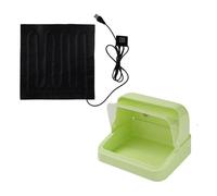 Brooder Box For Chicks - With Heating Pad 3-Temperature Poultry Breeding Gage | Poultry Brooder - For Farm Duckling Parrot Quail Lizard Turkey Birds