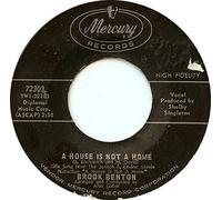 BROOK BENTON - a house is not a home / come on back 45 rpm single