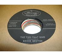 BROOK BENTON - BROOK BENTON 45 RPM The Ties That Bind / Hither and Tither and Yon