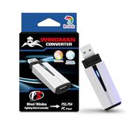 Brook Wingman P5 - P5, P4, convertitore controller di gioco per PC | Supporta controller wireless e cablati | Vibrazione e rilevamento del movimento a sei assi | Turbo, macro e rimappatura tramite