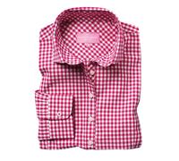 Brook Taverner Kansas Camicia Maniche Lunghe a Quadretti Donna (PC3922)