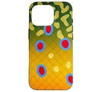 Brook Trout Mountain Fish Art, pesca alla trota, pesca a mosca, idea regalo Custodia per iPhone 16 Pro