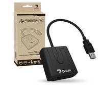 Brook Wingman FGC Retro- PS1 & PS2 Controller per PS5, PS4, PC - Turbo, Remap, Macro - X-Input - Compatibile con tappetini da ballo, arcade stick, controller di gioco ritmico