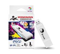 Brook Wingman FGC2 Converter - Adattatore per joystick Arcade per PS5 e PC, compatibile con tutti i giochi PS5