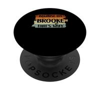 Brooke - Camicia personalizzata con nome Brooke PopSockets PopGrip Adesivo