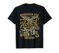 Brookhaven OH Hotrod - Design Vintage per Auto e Moto Maglietta