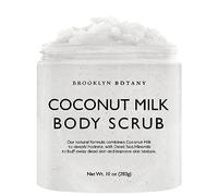 Brooklyn Botany - Scrub da 10 oz - Made with Dead Sea Sale and Essential Oils - Anti cellulite, Stretch Marks and Varicose Veins