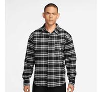 Brooklyn Flannel Graphic Longsleeve nero M