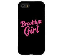 Brooklyn Girl New York Bridge Retro Vintage Donna NYC Rosa Custodia per iPhone SE (2020) / 7/8