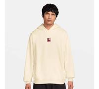 Brooklyn Graphic Hooded Pullover beige M
