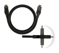 Brooklyn HQ Cavo HDMI 2m Cavo Flessibile 90° 180° Prese per TV Full HD