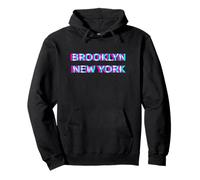 Brooklyn New York City Felpa con Cappuccio