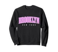 Brooklyn New York City Pride NYC NY Stile sportivo retrò Felpa