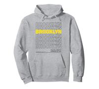 Brooklyn New York Urban Style Felpa con Cappuccio