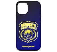 Brooklyn Nine-Nine Badge Catch Bad Guys & Look Good Doing It Custodia per iPhone 12/12 Pro