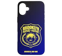 Brooklyn Nine-Nine Badge Catch Bad Guys & Look Good Doing It Custodia per iPhone 16 Plus