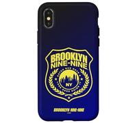 Brooklyn Nine-Nine Badge Catch Bad Guys & Look Good Doing It Custodia per iPhone X/XS