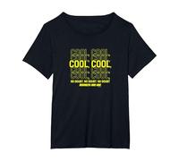 Brooklyn Nine-Nine Fool, Cool Maglietta, Donna Plus-Size, Nero, 1X