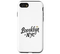 Brooklyn NYC - Maglietta classica con scritta New York Taxi Custodia per iPhone SE (2020) / 7/8