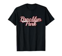 Brooklyn Park Minnesota Twin Cities Vintage Varsity Maglietta