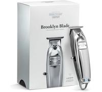 Brooklyn Soap Company - Brooklyn Blade Rasoio USB-C - Affettatrice professionale da uomo - Trimmer in acciaio inox con 5 accessori - Rasoio elettrico per barba corta e media lunghezza