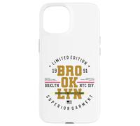 Brooklyn Superior Garment Custodia per iPhone 15